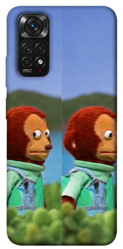 Чехол itsPrint Мавпочка з ніяковим поглядом для Xiaomi Redmi Note 11 (Global) / Note 11S, armored, купить оптом с доставкой