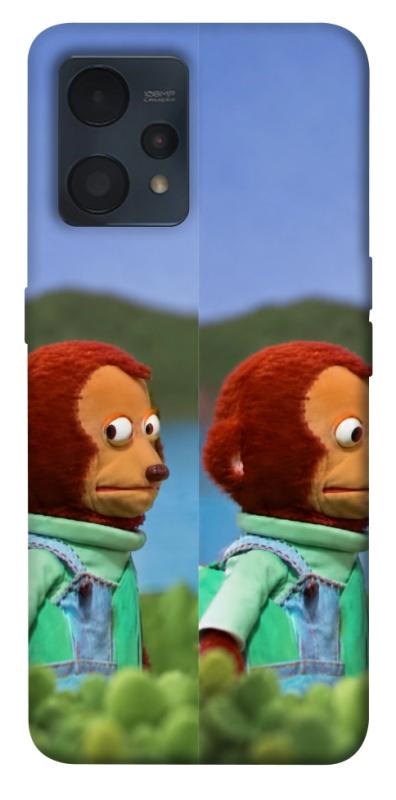 Чехол itsPrint Мавпочка з ніяковим поглядом для Realme 9 4G / 9 Pro+, armored, купить оптом с доставкой