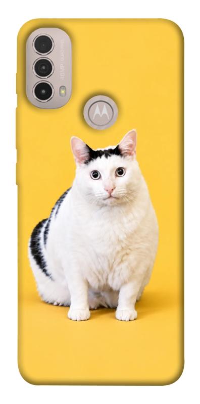 Чохол itsPrint Мау для Motorola Moto E40, armored, купити оптом з доставкою
