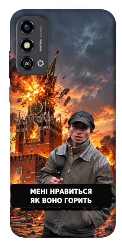Чохол itsPrint Мені нравиться для ZTE Blade A53, armored, купити оптом з доставкою