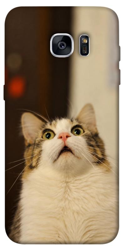 Чохол itsPrint Shocked Cat для Samsung G935F Galaxy S7 Edge, armored, купити оптом з доставкою