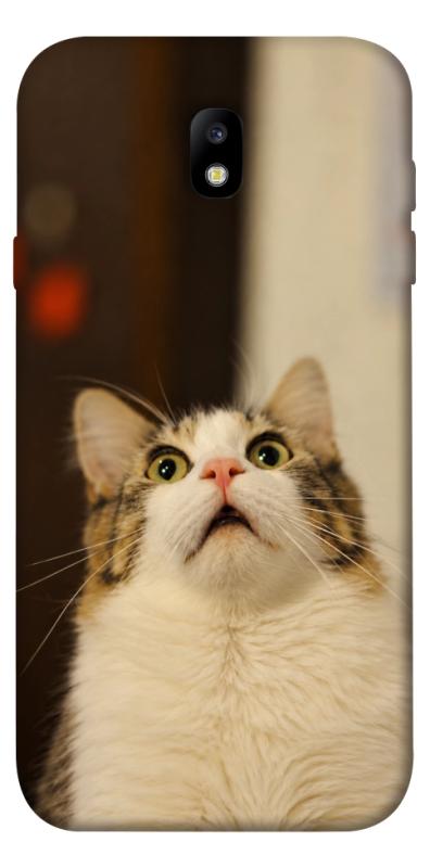 Чехол itsPrint Shocked Cat для Samsung J730 Galaxy J7 (2017), armored, купить оптом с доставкой