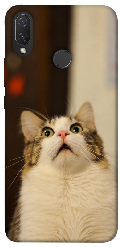 Чехол itsPrint Shocked Cat для Huawei P Smart+ (nova 3i), armored, купить оптом с доставкой