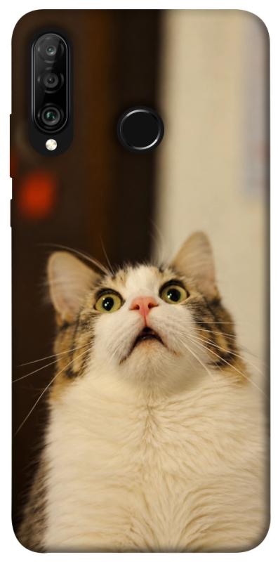 Чехол itsPrint Shocked Cat для Huawei P30 lite, armored, купить оптом с доставкой