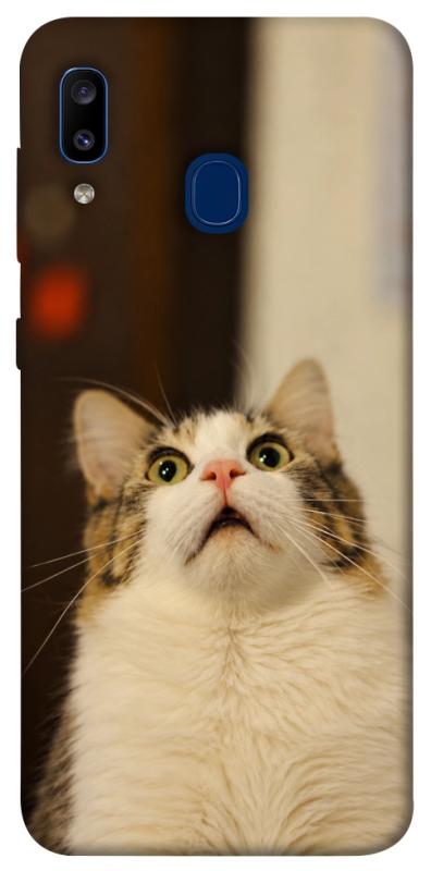 Чохол itsPrint Shocked Cat для Samsung Galaxy A20 / A30, armored, купити оптом з доставкою