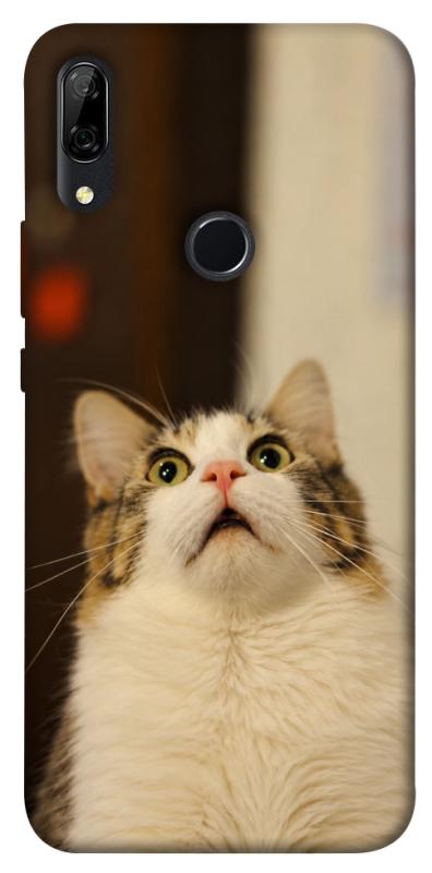 Чехол itsPrint Shocked Cat для Huawei P Smart Z, armored, купить оптом с доставкой
