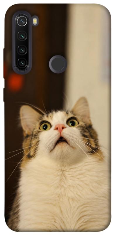 Чехол itsPrint Shocked Cat для Xiaomi Redmi Note 8T, armored, купить оптом с доставкой