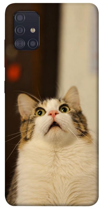 Чехол itsPrint Shocked Cat для Samsung Galaxy A51, armored, купить оптом с доставкой