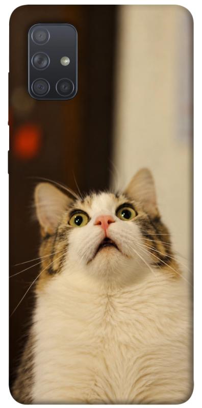 Чехол itsPrint Shocked Cat для Samsung Galaxy A71, armored, купить оптом с доставкой