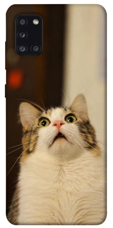 Чохол itsPrint Shocked Cat для Samsung Galaxy A31, armored, купити оптом з доставкою