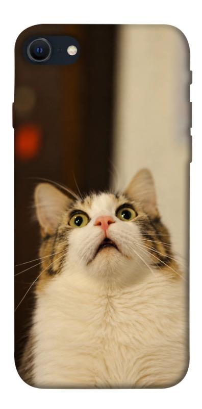 Чохол itsPrint Shocked Cat для Apple iPhone SE (2020), armored, купити оптом з доставкою