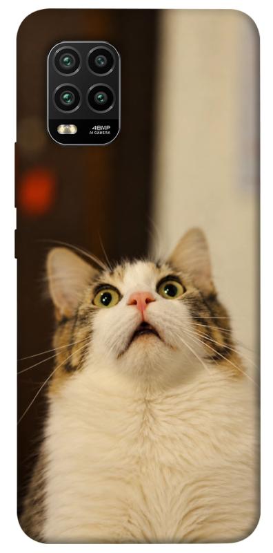 Чехол itsPrint Shocked Cat для Xiaomi Mi 10 Lite, armored, купить оптом с доставкой