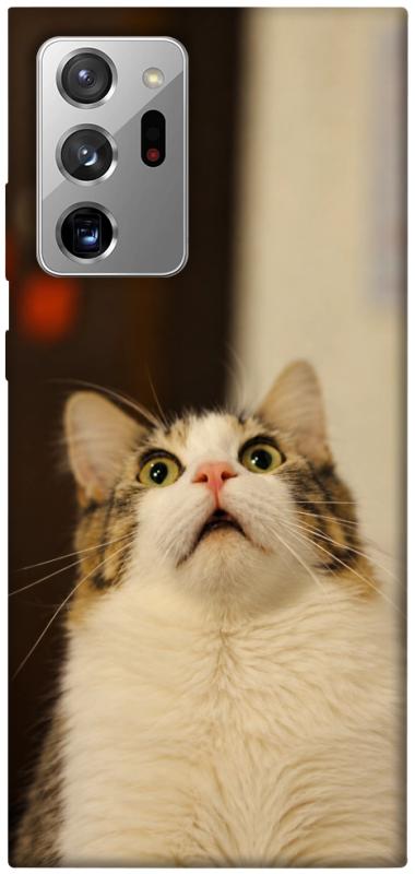 Чехол itsPrint Shocked Cat для Samsung Galaxy Note 20 Ultra, armored, купить оптом с доставкой
