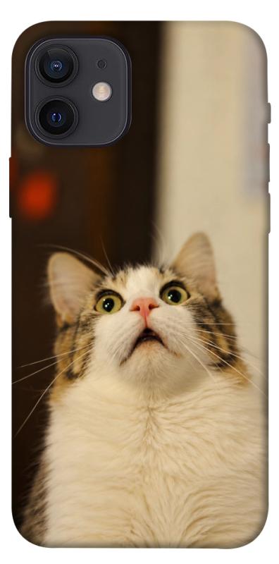 Чехол itsPrint Shocked Cat для Apple iPhone 12 Pro (6.1"), armored, купить оптом с доставкой