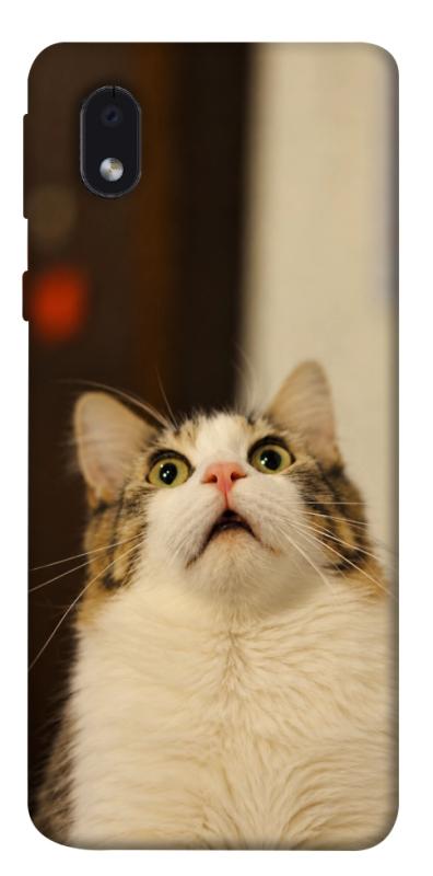 Чохол itsPrint Shocked Cat для Samsung Galaxy M01 Core / A01 Core, armored, купити оптом з доставкою
