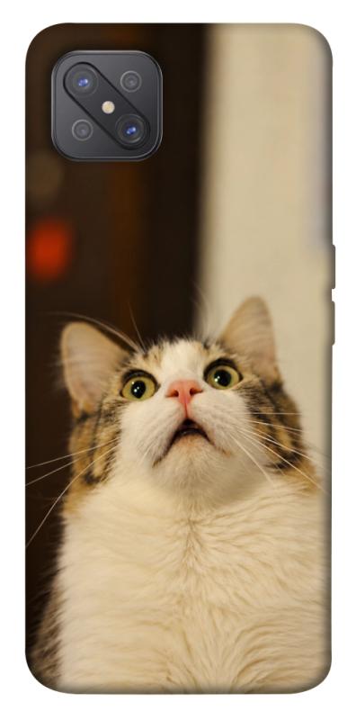 Чохол itsPrint Shocked Cat для Oppo A92s, armored, купити оптом з доставкою