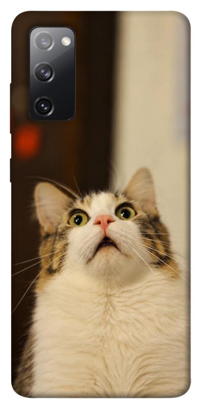 Чохол itsPrint Shocked Cat для Samsung Galaxy S20 FE, armored, купити оптом з доставкою