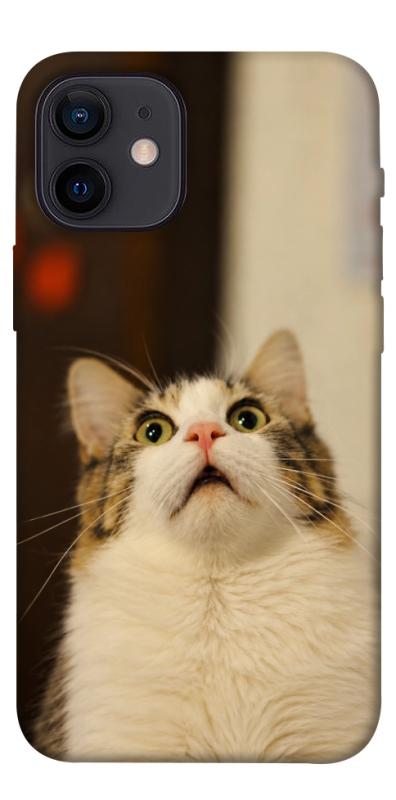 Чохол itsPrint Shocked Cat для Apple iPhone 12 mini (5.4"), armored, купити оптом з доставкою