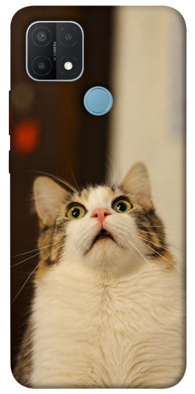 Чехол itsPrint Shocked Cat для Oppo A15s / A15, armored, купить оптом с доставкой