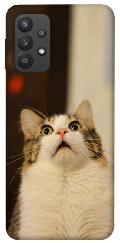 Чохол itsPrint Shocked Cat для Samsung Galaxy A32 (A325F) 4G, armored, купити оптом з доставкою
