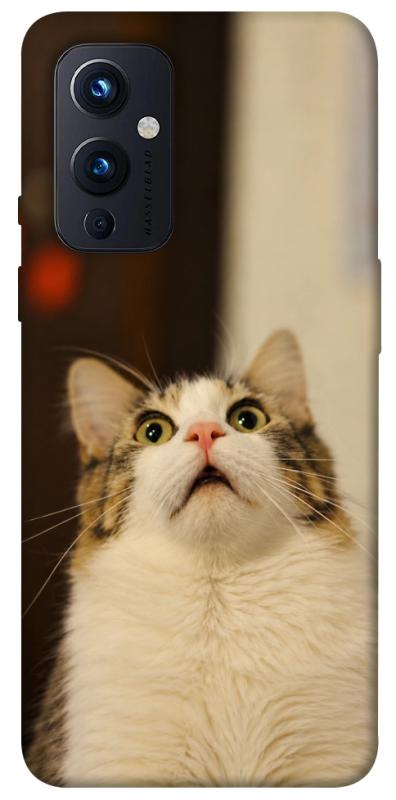 Чехол itsPrint Shocked Cat для OnePlus 9, armored, купить оптом с доставкой