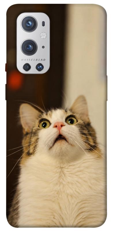 Чехол itsPrint Shocked Cat для OnePlus 9 Pro, armored, купить оптом с доставкой