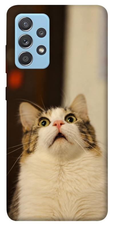 Чохол itsPrint Shocked Cat для Samsung Galaxy A52 4G / A52 5G, armored, купити оптом з доставкою