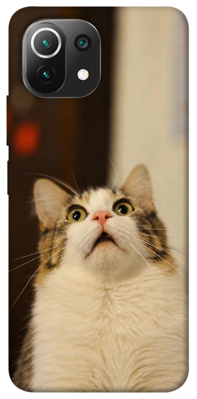 Чехол itsPrint Shocked Cat для Xiaomi Mi 11 Lite, armored, купить оптом с доставкой