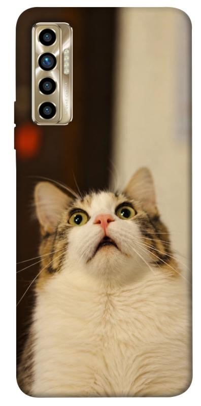 Чехол itsPrint Shocked Cat для TECNO Camon 17P, armored, купить оптом с доставкой