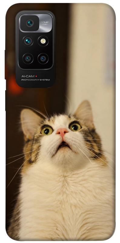 Чехол itsPrint Shocked Cat для Xiaomi Redmi 10, armored, купить оптом с доставкой