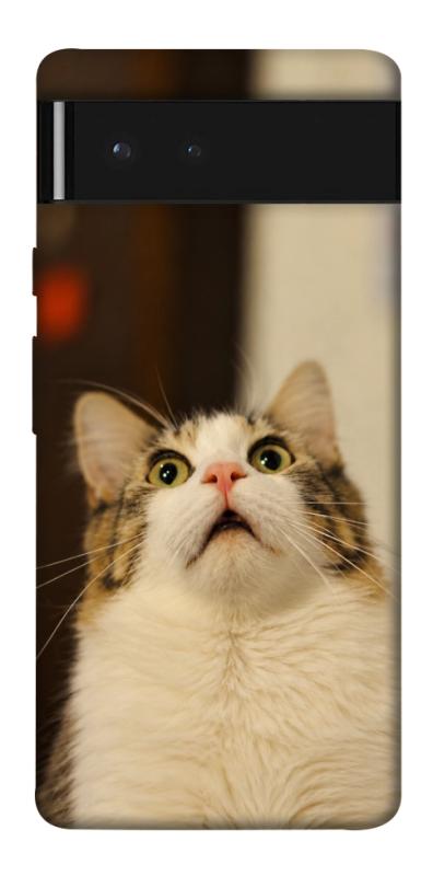 Чохол itsPrint Shocked Cat для Google Pixel 6, armored, купити оптом з доставкою