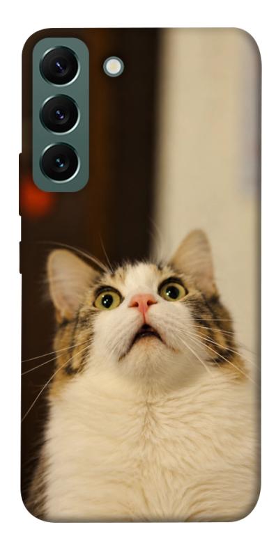 Чохол itsPrint Shocked Cat для Samsung Galaxy S22, armored, купити оптом з доставкою