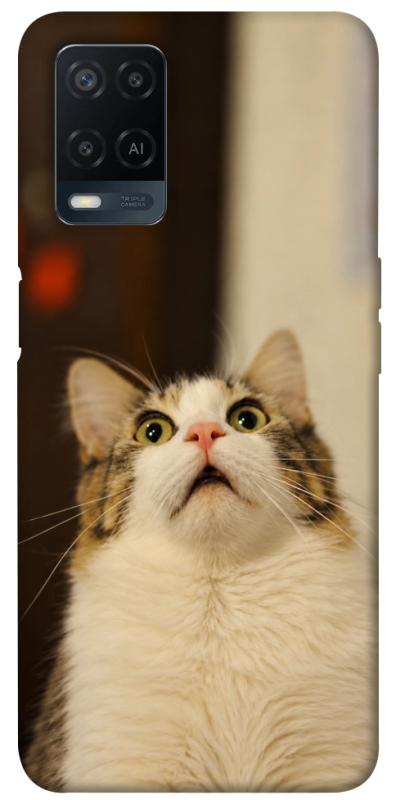 Чехол itsPrint Shocked Cat для Oppo A16s / A16, armored, купить оптом с доставкой