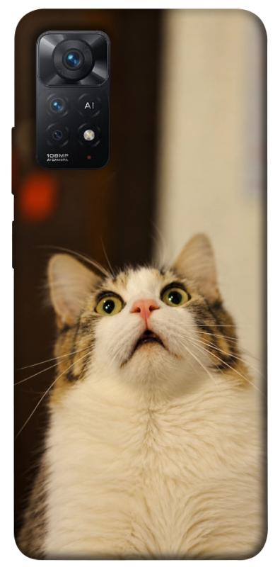 Чохол itsPrint Shocked Cat для Xiaomi Redmi Note 11 Pro 4G/5G, armored, купити оптом з доставкою