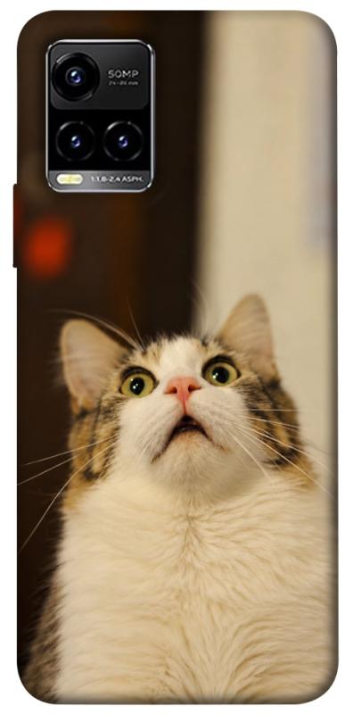 Чехол itsPrint Shocked Cat для Vivo Y21 / Y33s, armored, купить оптом с доставкой