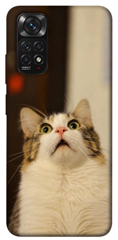 Чехол itsPrint Shocked Cat для Xiaomi Redmi Note 11 (Global) / Note 11S, armored, купить оптом с доставкой