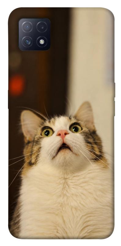 Чехол itsPrint Shocked Cat для Oppo A72 5G / A73 5G, armored, купить оптом с доставкой