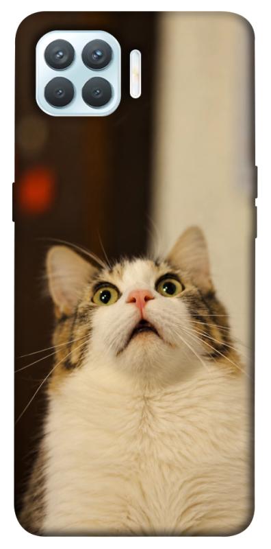 Чохол itsPrint Shocked Cat для Oppo F17 Pro, armored, купити оптом з доставкою