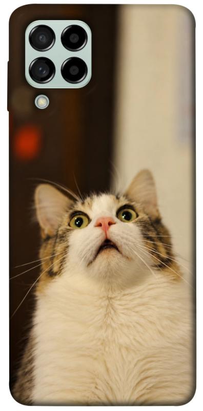 Чехол itsPrint Shocked Cat для Samsung Galaxy M53 5G, armored, купить оптом с доставкой
