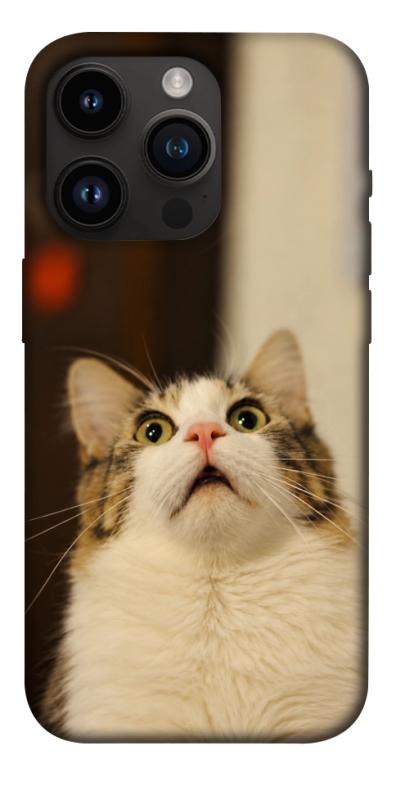 Чохол itsPrint Shocked Cat для Apple iPhone 14 Pro (6.1"), armored, купити оптом з доставкою