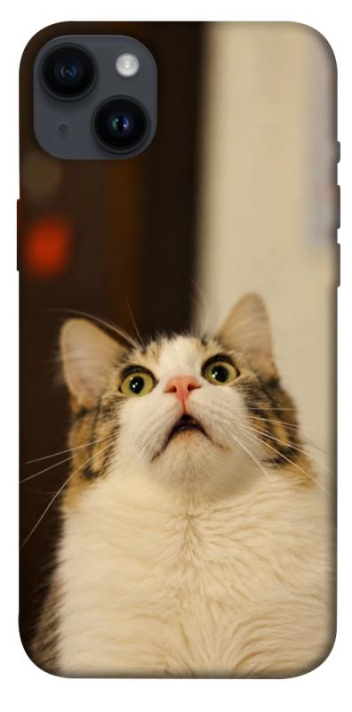 Чехол itsPrint Shocked Cat для Apple iPhone 14 Plus (6.7"), armored, купить оптом с доставкой