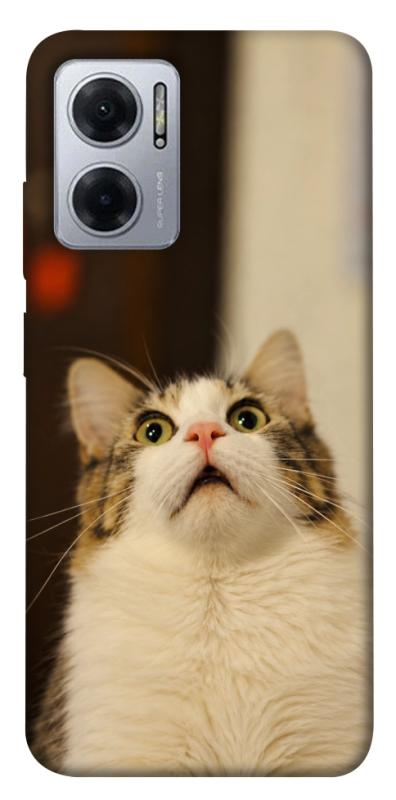 Чохол itsPrint Shocked Cat для Xiaomi Redmi Note 11E, armored, купити оптом з доставкою