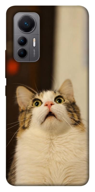 Чехол itsPrint Shocked Cat для Xiaomi 12 Lite, armored, купить оптом с доставкой