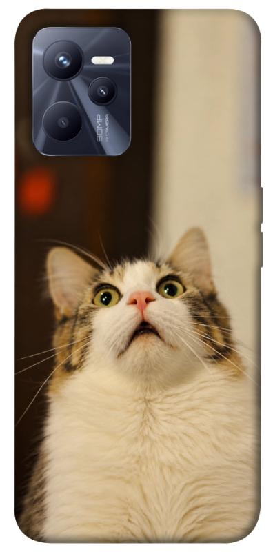 Чохол itsPrint Shocked Cat для Realme C35, armored, купити оптом з доставкою