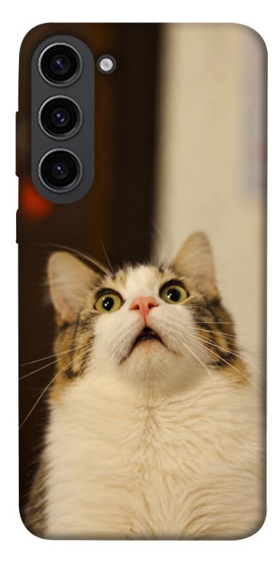 Чохол itsPrint Shocked Cat для Samsung Galaxy S23, armored, купити оптом з доставкою