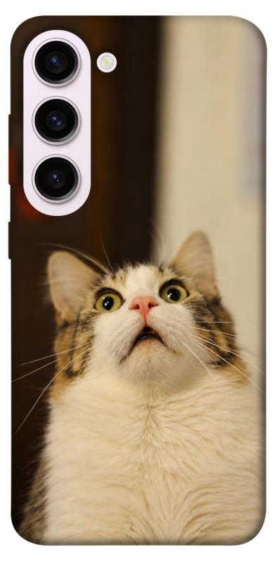 Чохол itsPrint Shocked Cat для Samsung Galaxy S23+, armored, купити оптом з доставкою