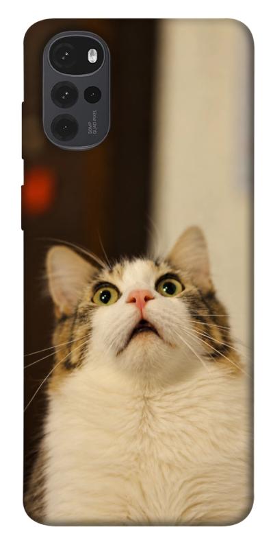 Чехол itsPrint Shocked Cat для Motorola Moto G22, armored, купить оптом с доставкой