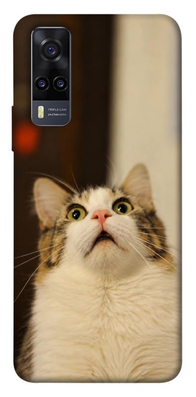 Чохол itsPrint Shocked Cat для Vivo Y31, armored, купити оптом з доставкою