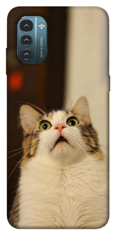 Чехол itsPrint Shocked Cat для Nokia G21, armored, купить оптом с доставкой