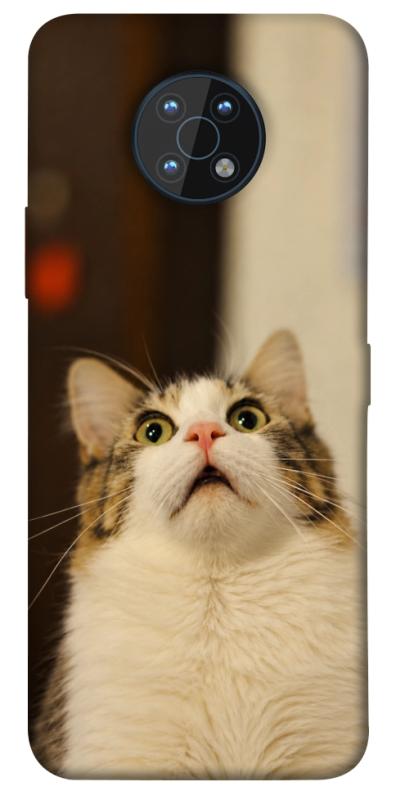 Чохол itsPrint Shocked Cat для Nokia G50, armored, купити оптом з доставкою